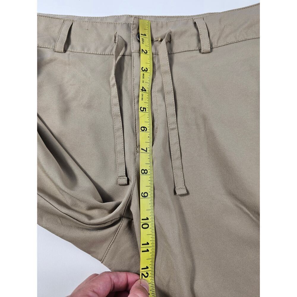 Magellan size XL women's drawstring waist packable nylon zip pocket shorts EUC * - Picture 7 of 8